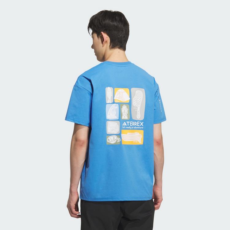 adidas adidas Xploric Climacool Grafik T-Shirt Funktionsshirt Herren - Ray Blue - 1 | SportScheck