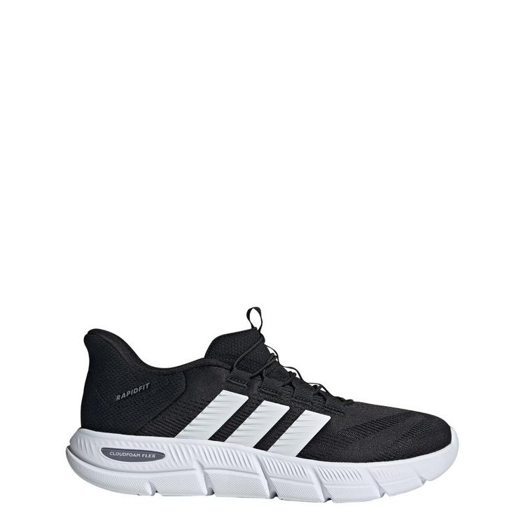 adidas adidas CLOUDFOAM FLEX RAPIDFIT SCHUH Sneaker Herren - Core Black / Cloud White / Grey Three - 0 | SportScheck