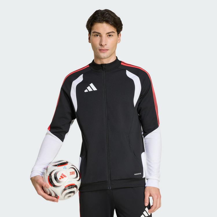 adidas adidas Tiro 26 Competition Trainingsjacke Trainingsanzug Herren - Black / Semi Lucid Red - 0 | SportScheck