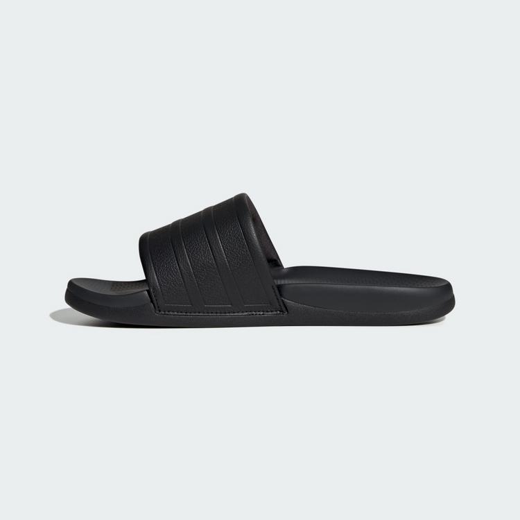 adidas adidas ADILETTE COMFORT 2.0 BADESCHLAPPEN Badelatschen - Core Black / Core Black / Carbon - 5 | SportScheck