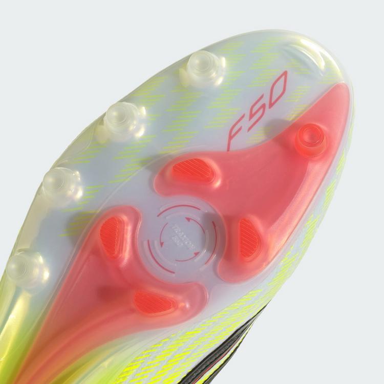 adidas adidas F50 ELITE Fu&szlig;ballschuh, Kunstrasen Fu&szlig;ballschuhe - Team Solar Yellow 2 / Core Black / Lucid Red - 5 | SportScheck