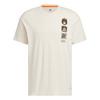 adidas Multi Grafik T-Shirt Funktionsshirt Herren - Wonder White