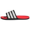 adidas ADILETTE COMFORT 2.0 BADESCHLAPPEN Badelatschen - Core Black / Core White / Lucid Red
