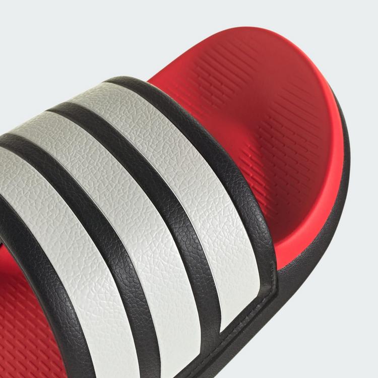 adidas adidas ADILETTE COMFORT 2.0 BADESCHLAPPEN Badelatschen - Core Black / Core White / Lucid Red - 7 | SportScheck
