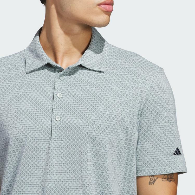 adidas adidas ULTIMATE365+ GO-TO PRINT POLOSHIRT Funktionsshirt Herren - Wonder Sage / Collegiate Navy - 0 | SportScheck