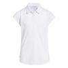 adidas GIRLS PERFORMANCE KURZARM-POLOSHIRT Funktionsshirt Kinder - White