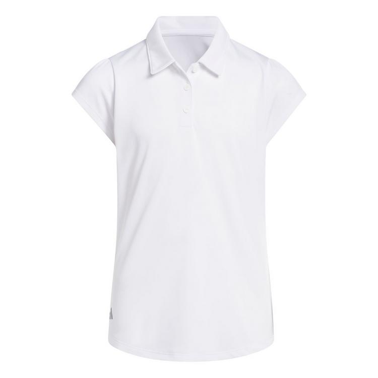 adidas adidas GIRLS PERFORMANCE KURZARM-POLOSHIRT Funktionsshirt Kinder - White - 0 | SportScheck