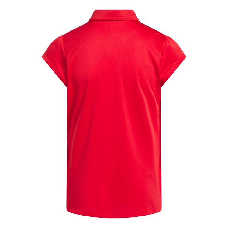 adidas adidas GIRLS PERFORMANCE KURZARM-POLOSHIRT Funktionsshirt Kinder - Collegiate Red - 0 | SportScheck