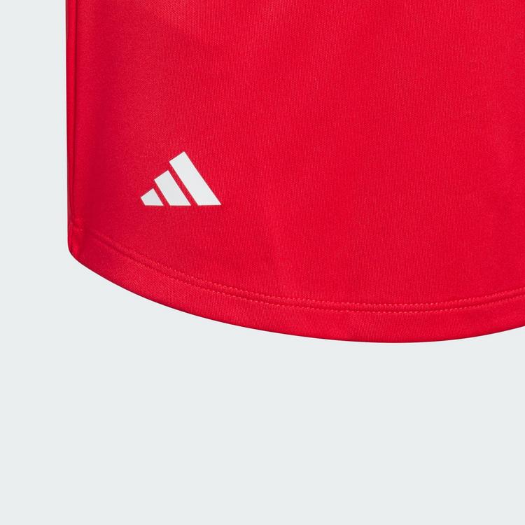 adidas adidas GIRLS PERFORMANCE KURZARM-POLOSHIRT Funktionsshirt Kinder - Collegiate Red - 1 | SportScheck