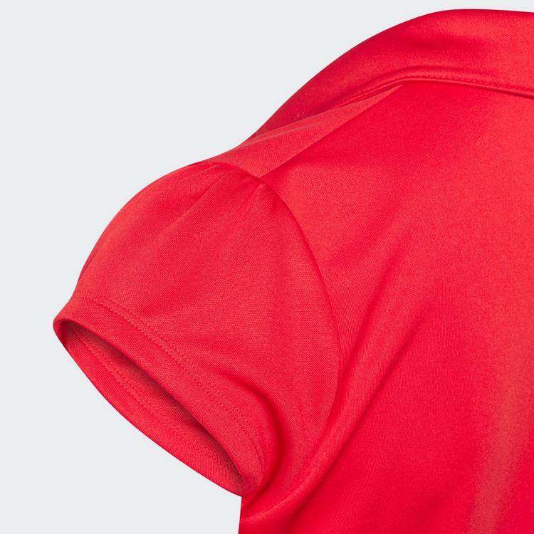 adidas adidas GIRLS PERFORMANCE KURZARM-POLOSHIRT Funktionsshirt Kinder - Collegiate Red - 3 | SportScheck
