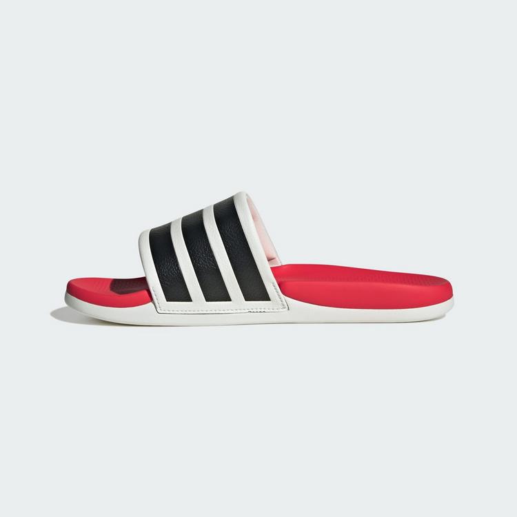adidas adidas ADILETTE COMFORT 2.0 BADESCHLAPPEN Badelatschen - Crystal White / Core Black / Lucid Red - 5 | SportScheck