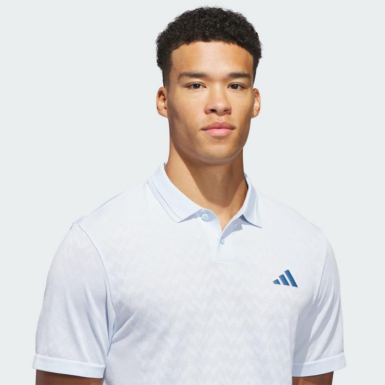 adidas adidas ULTIMATE365 TOUR SEAMLESS POLOSHIRT Funktionsshirt Herren - Crystal Sky / White - 0 | SportScheck