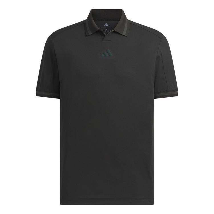 adidas adidas BEYOND VENT TWISTKNIT POLOSHIRT Funktionsshirt Herren - Black / Black - 0 | SportScheck