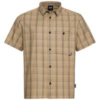 Jack Wolfskin HOT TRAIL SHIRT M Kurzarmhemd Herren - phantom checks