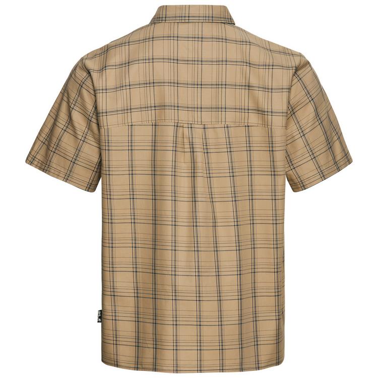 Jack Wolfskin Jack Wolfskin HOT TRAIL SHIRT M Kurzarmhemd Herren - phantom checks - 0 | SportScheck