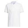 adidas BEYOND VENT TWISTKNIT POLOSHIRT Funktionsshirt Herren - White / White