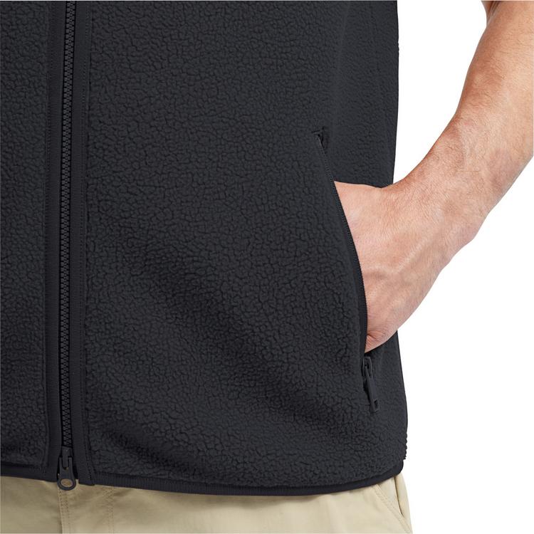 Jack Wolfskin Jack Wolfskin LITE CURL VEST M Fleeceweste Herren - black - 1 | SportScheck