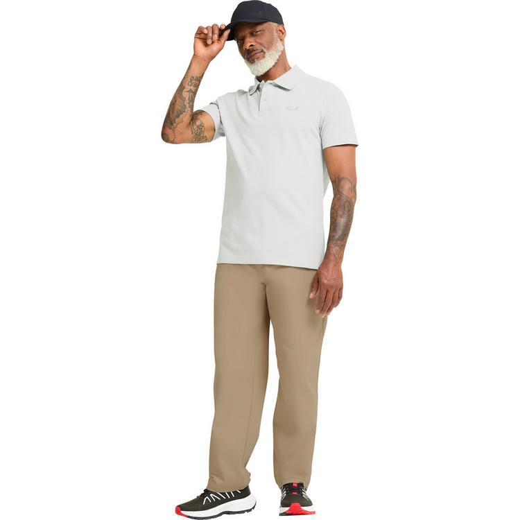 Jack Wolfskin Jack Wolfskin ESSENTIAL POLO M Poloshirt Herren - Stark White - 2 | SportScheck