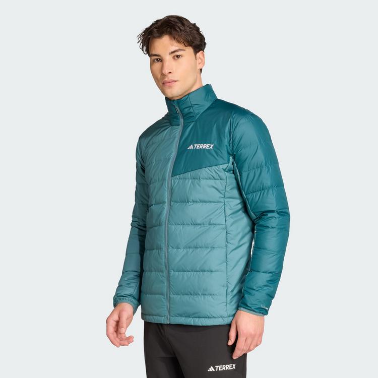 adidas adidas Terrex Multi Light Down CLIMAWARM Jacke Outdoorjacke Herren - Preloved Teal - 0 | SportScheck