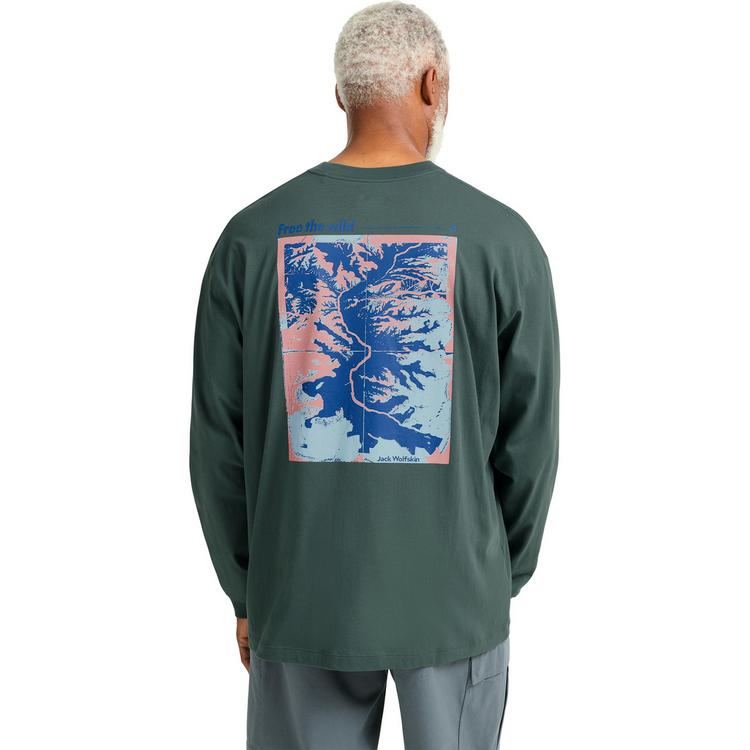 Jack Wolfskin Jack Wolfskin CONFIDENT LS T M Langarmshirt Herren - TRAIL sago palm - 1 | SportScheck