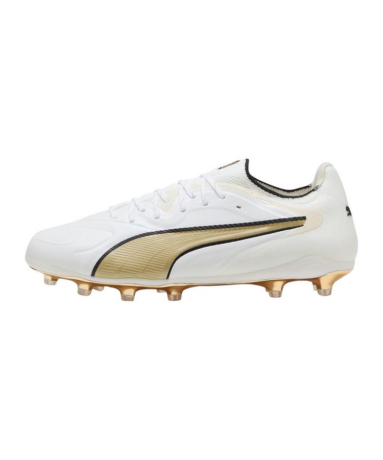 PUMA PUMA KING 20 Ultimate FG/AG Eclipse Fu&szlig;ballschuhe - weissbeige - 0 | SportScheck