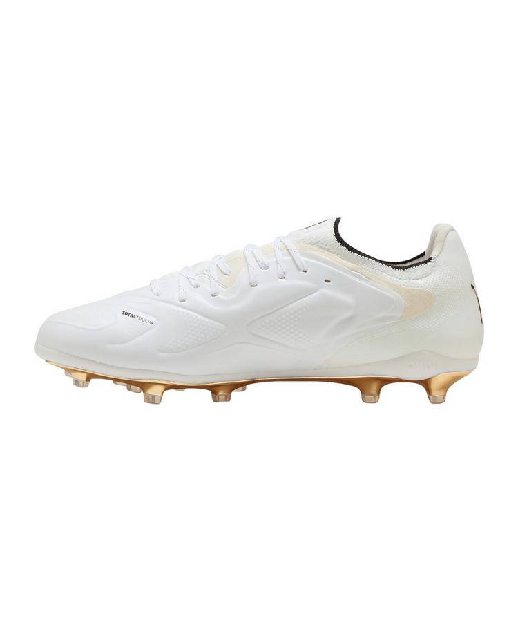 PUMA PUMA KING 20 Ultimate FG/AG Eclipse Fu&szlig;ballschuhe - weissbeige - 0 | SportScheck