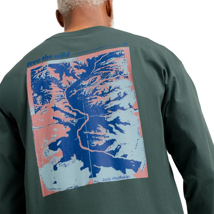 Jack Wolfskin Jack Wolfskin CONFIDENT LS T M Langarmshirt Herren - TRAIL sago palm - 0 | SportScheck