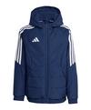 adidas Tiro 26 Winterjacke Kids Trainingsjacke Kinder - blauweiss