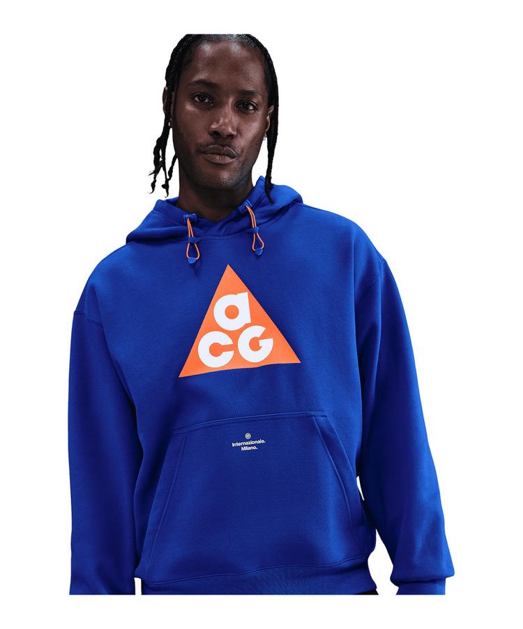 Nike Nike ACG X Inter Mailand U Hoody Funktionssweatshirt Herren - blauorange - 0 | SportScheck