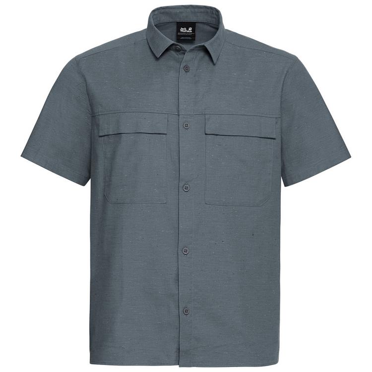 Jack Wolfskin Jack Wolfskin WILD NEP SHIRT M Kurzarmhemd Herren - grey odessa - 0 | SportScheck