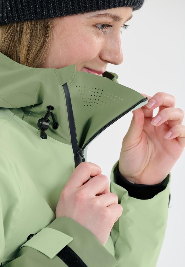 SLOPE SLOPE Zuko Skijacke Damen - 3068 Hedge Green - 5 | SportScheck
