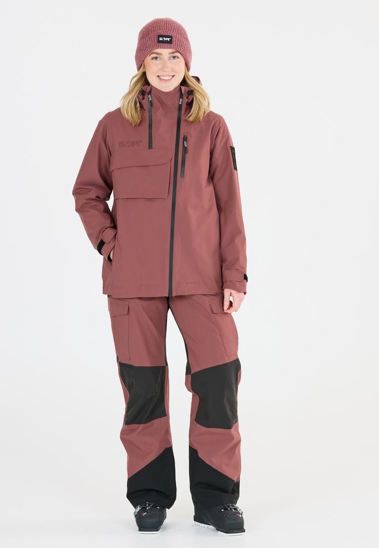 SLOPE SLOPE Zuko Skijacke Damen - 4343 Rose Brown - 0 | SportScheck