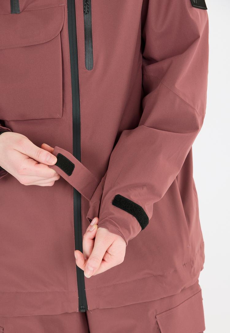 SLOPE SLOPE Zuko Skijacke Damen - 4343 Rose Brown - 2 | SportScheck