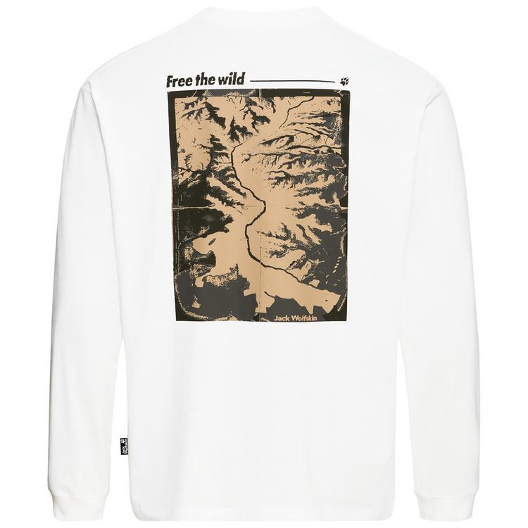 Jack Wolfskin Jack Wolfskin CONFIDENT LS T M Langarmshirt Herren - TRAIL stark white - 0 | SportScheck