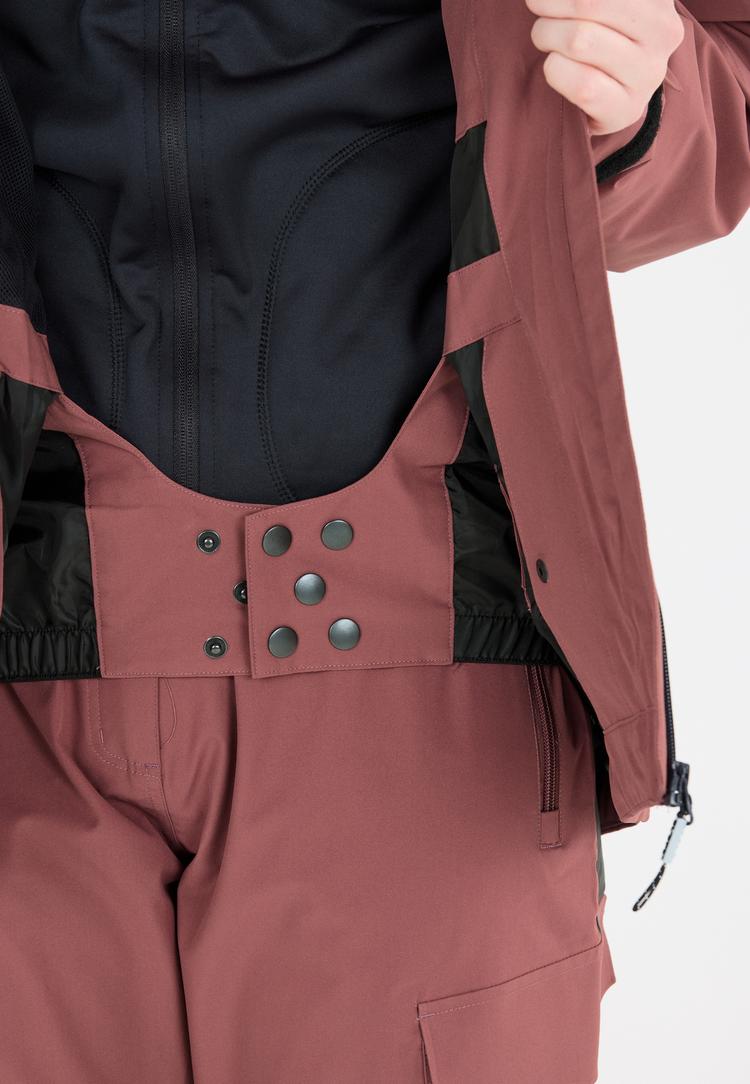 SLOPE SLOPE Zuko Skijacke Damen - 4343 Rose Brown - 3 | SportScheck