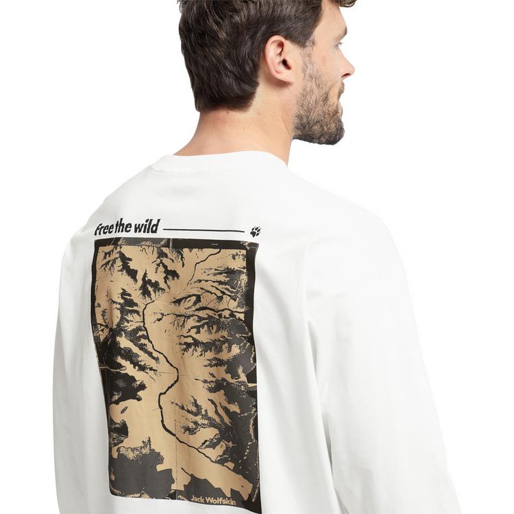 Jack Wolfskin Jack Wolfskin CONFIDENT LS T M Langarmshirt Herren - TRAIL stark white - 0 | SportScheck