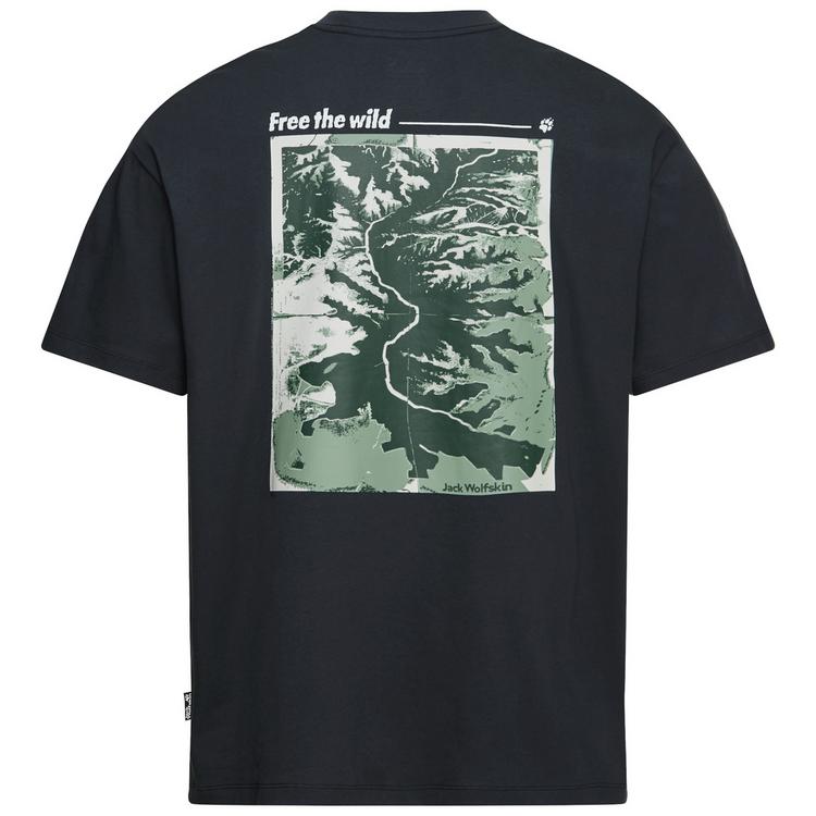 Jack Wolfskin Jack Wolfskin CONFIDENT T M T-Shirt Herren - TRAIL black - 0 | SportScheck