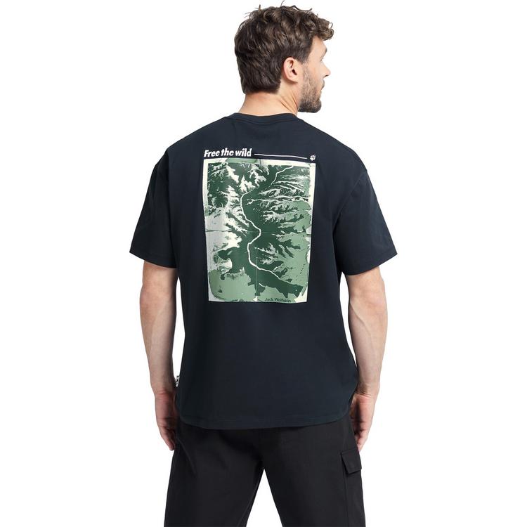 Jack Wolfskin Jack Wolfskin CONFIDENT T M T-Shirt Herren - TRAIL black - 1 | SportScheck