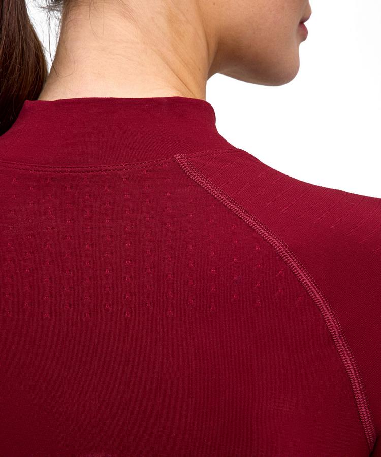 Falke Falke Funktionsshirt Damen - merlot (8117) - 3 | SportScheck