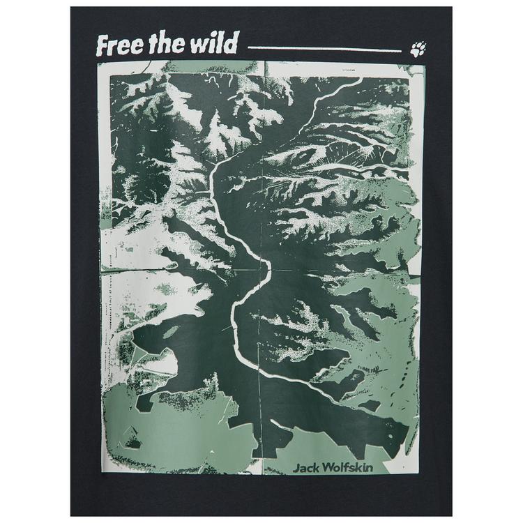 Jack Wolfskin Jack Wolfskin CONFIDENT T M T-Shirt Herren - TRAIL black - 2 | SportScheck