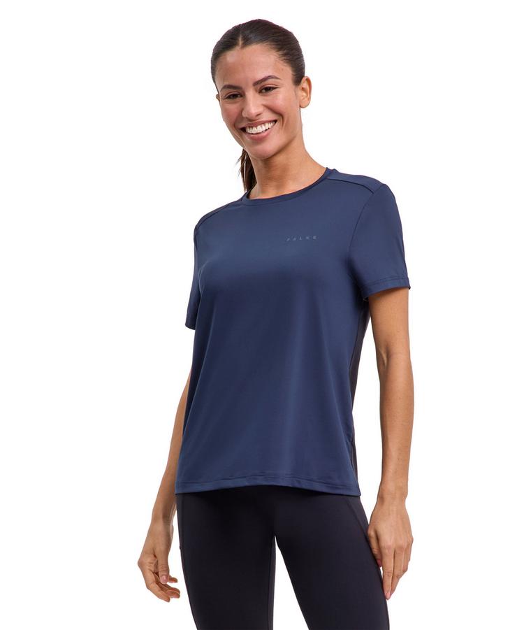 Falke Falke Running Seamless T-Shirt Damen - space blue (6116) - 0 | SportScheck