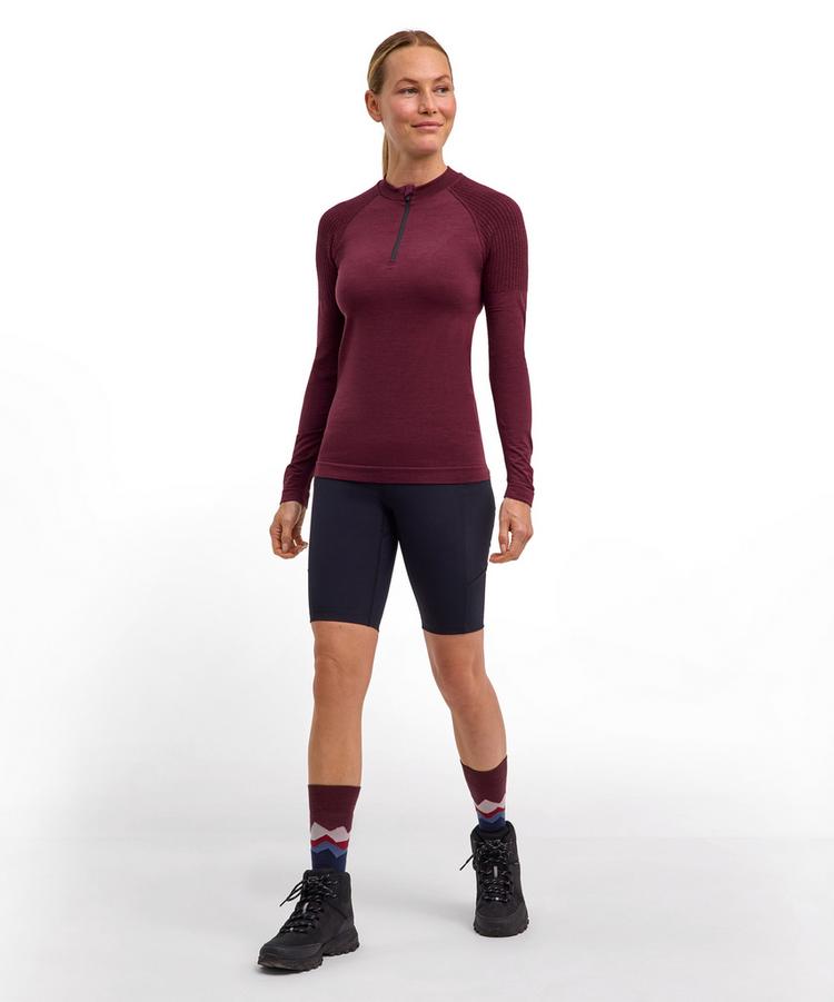 Falke Falke Langarmshirt Damen - barolo (8526) - 1 | SportScheck