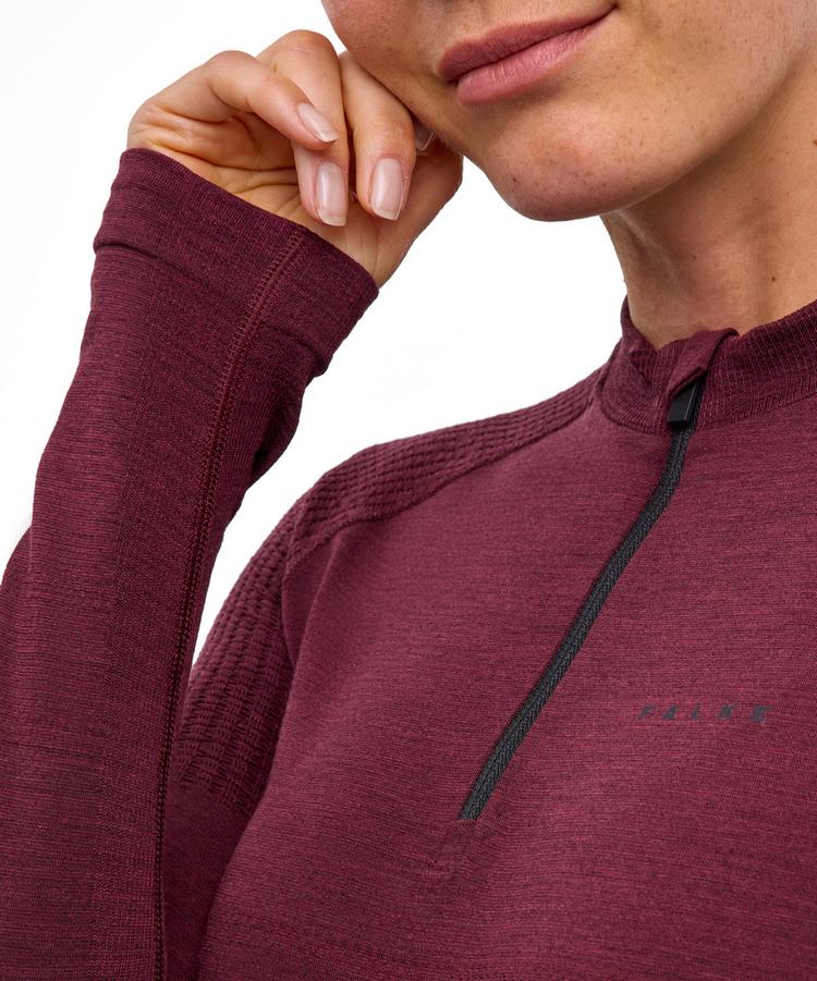 Falke Falke Langarmshirt Damen - barolo (8526) - 2 | SportScheck