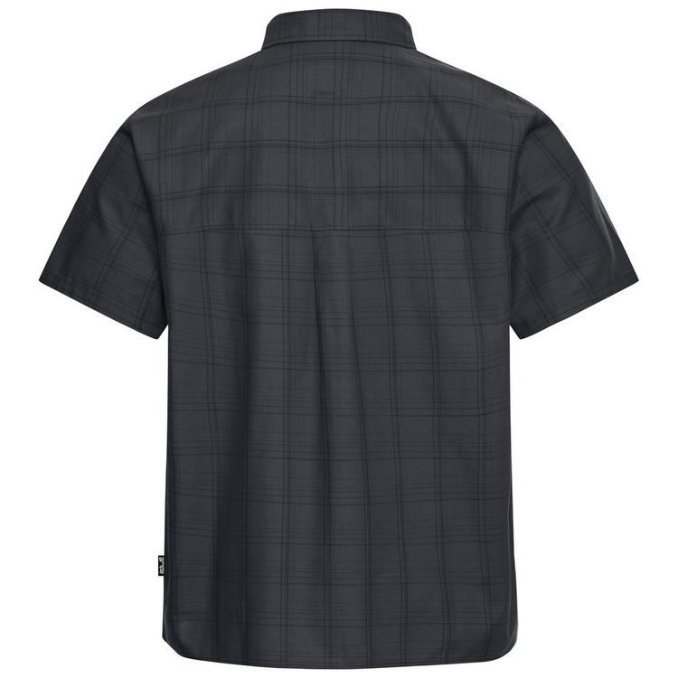 Jack Wolfskin Jack Wolfskin HOT TRAIL SHIRT M Kurzarmhemd Herren - CHECK black - 0 | SportScheck