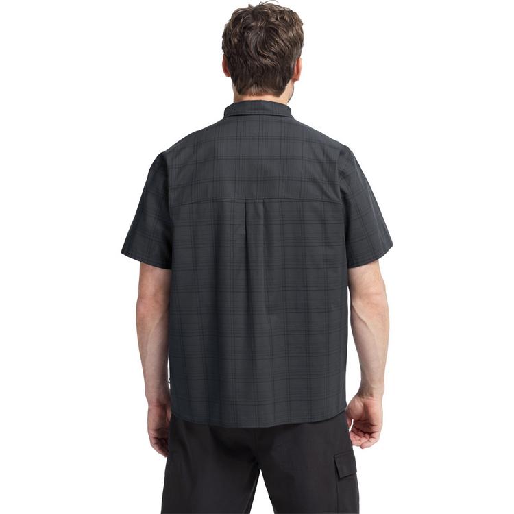Jack Wolfskin Jack Wolfskin HOT TRAIL SHIRT M Kurzarmhemd Herren - CHECK black - 1 | SportScheck