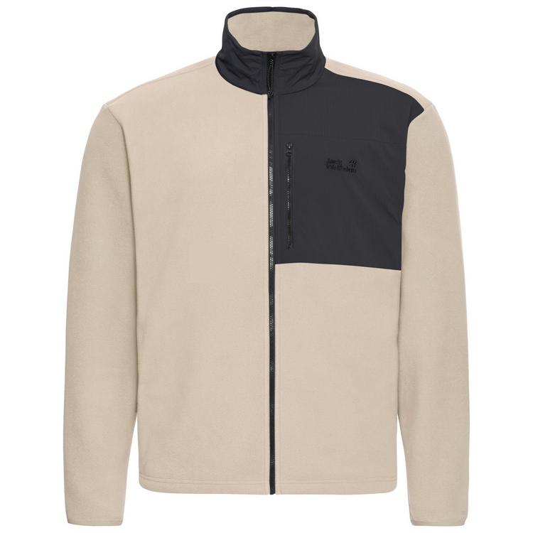 Jack Wolfskin Jack Wolfskin SUMETRO FZ M Fleecejacke Herren - oyster - 0 | SportScheck