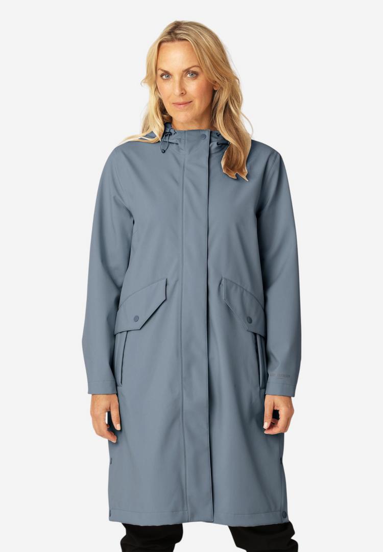 Ilse Jacobsen Ilse Jacobsen DAYBREAK03B Regenjacke Damen - Grey Blue - 0 | SportScheck