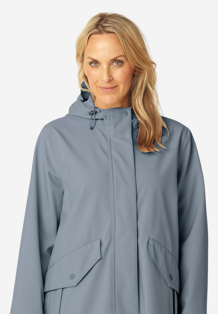 Ilse Jacobsen Ilse Jacobsen DAYBREAK03B Regenjacke Damen - Grey Blue - 0 | SportScheck