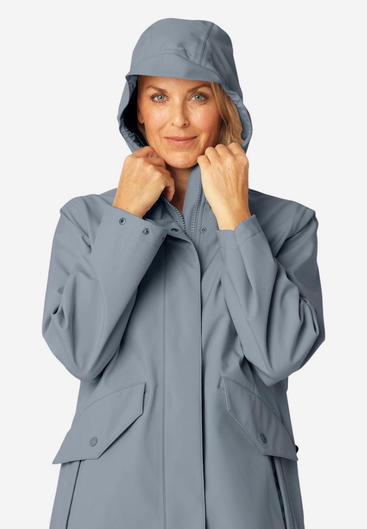Ilse Jacobsen Ilse Jacobsen DAYBREAK03B Regenjacke Damen - Grey Blue - 1 | SportScheck