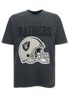 Re:Covered NFL Raiders Helmet Printshirt Herren - Black